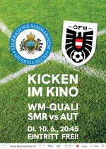 Kicken im Kino: San Marino vs. Österreich Kicken im Kino: San Marino vs. Österreich